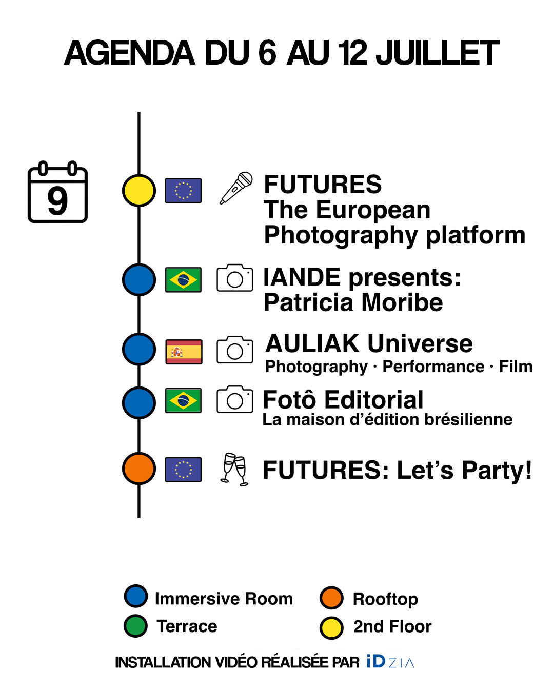 Agenda 9 juillet
